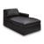 ModMax II U-Shaped Leather 4-Piece Double Chaise Sectional