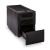 ModMax II Leather 3-Piece Modular Loveseat with Audio Console