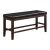 Urbana Leatherette/Wood Counter Bench