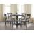 Leventis Fabric/Wood Round Dining Table