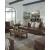 VillaCourt Faux Leather Sofa