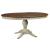 Weatherford Milford Round Wood Extendable Dining Table