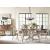 Weatherford Milford/Baylis Round Wood Extendable Dining Room Set