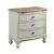 Litchfield Elgin Wood Bedside Chest w/3 Drawers