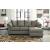 Darcy Polyester L-Shaped Sectional Sofa w/Reversible Chaise