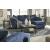 Darcy Polyester L-Shaped Sectional Sofa w/Reversible Chaise