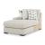 Laurelgrove U-Shaped Polyester 3-Piece Double Chaise Sectional