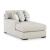 Laurelgrove U-Shaped Polyester 3-Piece Double Chaise Sectional