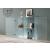75301 Frosted Glass Cabinet with Doors, Shelves & LED Lights