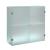 75301 Frosted Glass Cabinet with Doors, Shelves & LED Lights