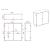75301 Frosted Glass Cabinet with Doors, Shelves & LED Lights