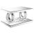 Breena Mirrored Rectangular Coffee Table