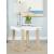 Pala Rectangular End Table with Sled Base