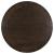 Morello Wood Veneer Round Coffee Table with Pedestal Base