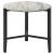 Tandi Round Faux Marble End Table