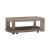 Harlow Oval MDF & Metal Cocktail Table Set – Modern