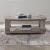 Harlow Oval MDF & Metal Cocktail Table Set – Modern