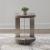 Harlow Round Cocktail Table Set – MDF & Metal