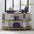 Harlow Demilune MDF/Metal Sofa Table