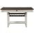 Granby Rectangular Wood Counter Height Set with 4 Drawers