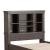 Thornwood Hills Bookcase Storage Bed | Rustic Wood Platform