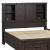 Thornwood Hills Wood Queen Size Bookcase Storage Panel Bed