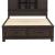 Thornwood Hills Bookcase Bedroom Set | Rustic Storage