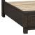 Thornwood Hills Bookcase Storage Bed | Rustic Wood Platform