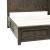 Thornwood Hills Two-Sided Storage Bed | Rustic Platform