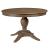 Weatherford Milford Round Wood Extendable Dining Table