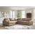 Veronella U-Shaped Leather 5-Piece Sectional with Chaise