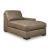 Veronella U-Shaped Leather 4-Piece Double Chaise Sectional
