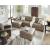 Veronella Leather 3-Piece Sofa Chaise