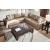 Veronella U-Shaped Leather 5-Piece Sectional with Chaise