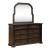 Provence Park Curved Wood Mirror