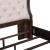 Provence Park Chenille/Wood King Size Shelter Platform Bed