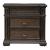Provence Park Wood 3-Drawer Nightstand w/Charging Station