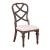 Provence Park Chenille/Wood Back Side Chair