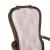 Provence Park Chenille/Wood Arm Chair