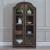 Provence Park Wood 2-Door Bunching Display Cabinet w/LED Lighting