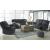 Draycoll Polyester Power Reclining Living Room Set