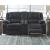 Draycoll Polyester Manual Reclining Loveseat w/Console
