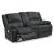 Draycoll Polyester Power Reclining Loveseat w/Console