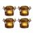 Mission Votives Lanterns (Set of 4), Composition 1