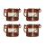 Mission Votives Lanterns (Set of 4), Composition 2