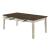 Fedele Wood Storage Dining Table w/2 Drawers