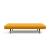 Unfurl Fabric Sofa Bed w/Dark Wood Legs