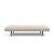 Unfurl Fabric Sofa Bed w/Dark Wood Legs