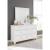 SM Fortman Wood/Glass Mirror