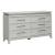 Reflections Wood 6-Drawer Double Dresser w/Lights
